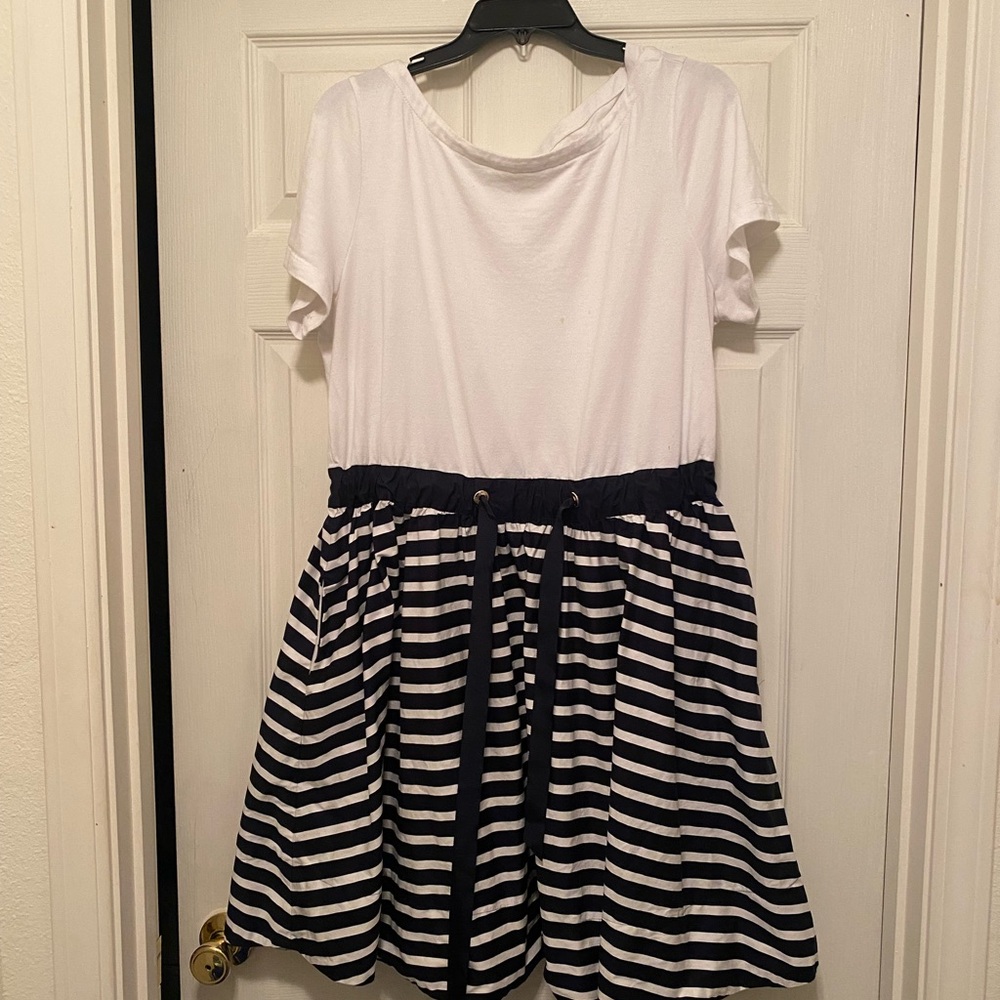 💖Kate Spade short sleeve sailor stripe dress!!!💖